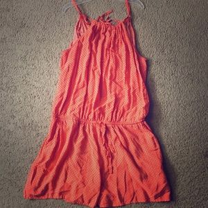 Orange romper